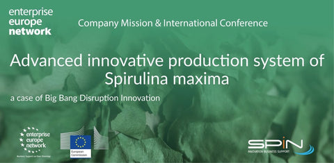 ספירולינה קדרון מציגה בכנס הספירולינה הגדול ביותר באיטליה - Algaecor  spirulina